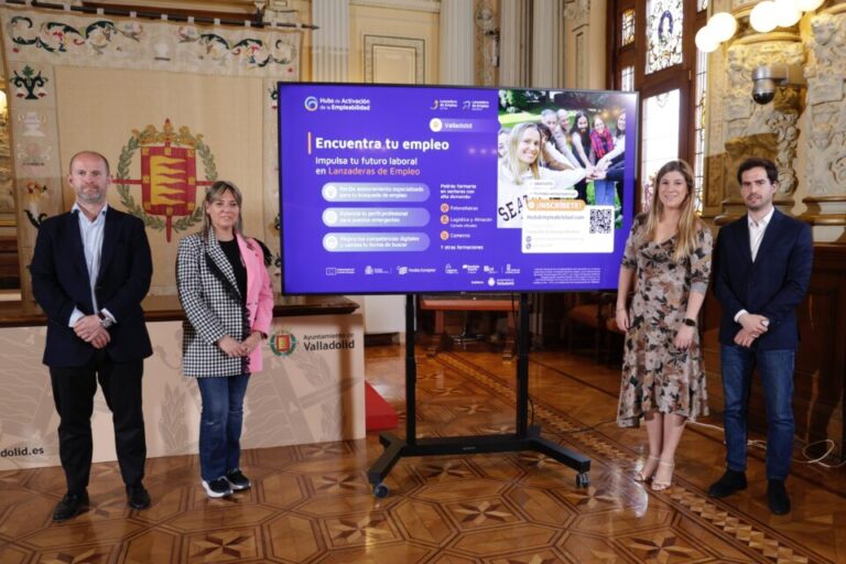 Valladolid activa dos nuevas Lanzaderas de Empleo: formación gratuita para personas en paro con inscripciones abiertas hasta el 16 de junio