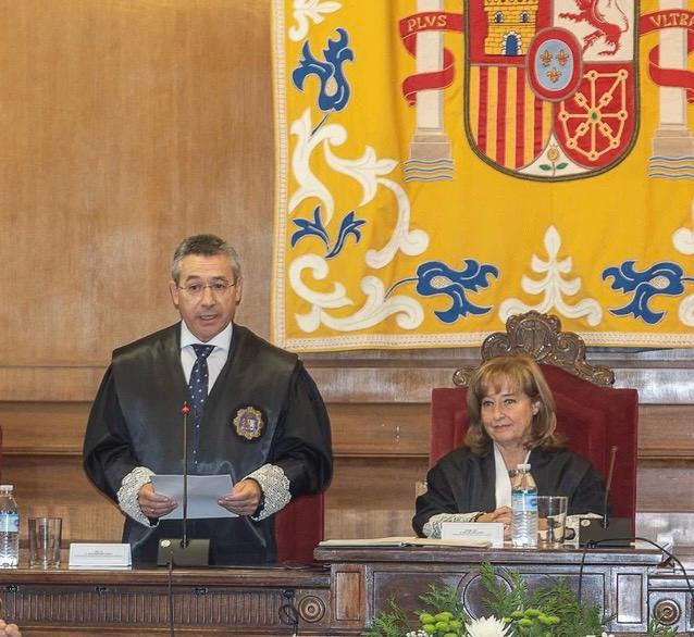 El valdestillano Jesús Martínez Puras toma posesión como presidente de la Audiencia Provincial de Segovia