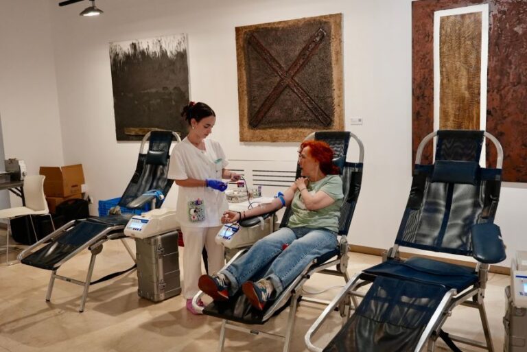 Maratón motera de donación de sangre en Valladolid: cientos de donantes se suman en el Día Mundial del Donante