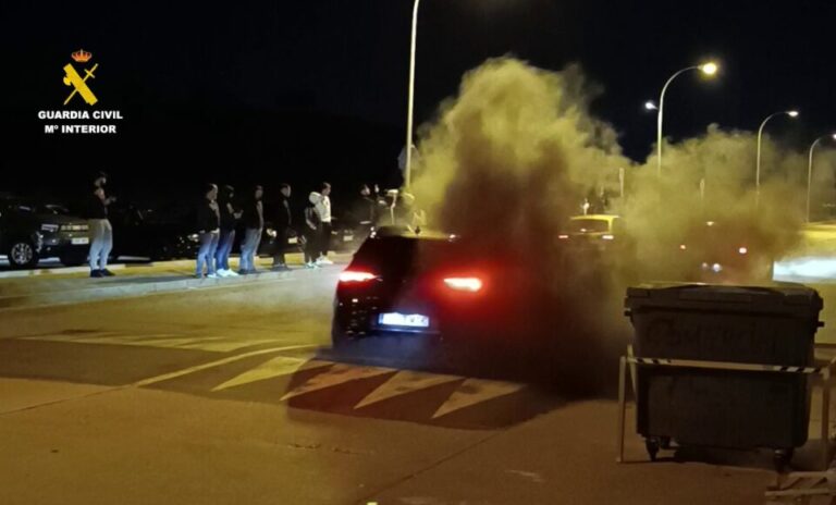 Cazan a 18 implicados en carreras ilegales en Salamanca: organizaban competiciones a toda velocidad en polígonos industriales