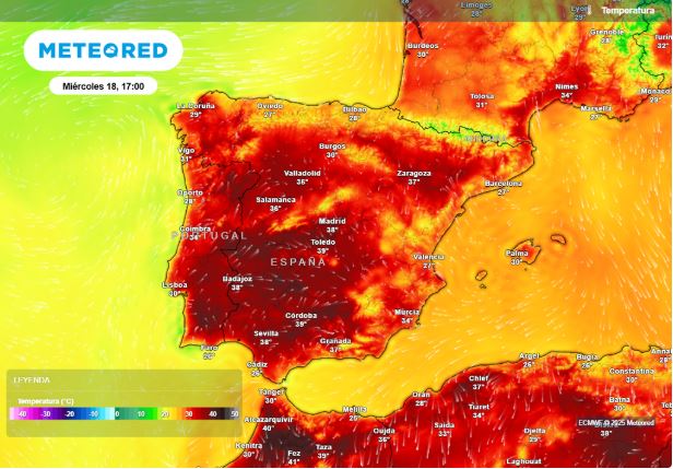 España en alerta: tormentas violentas y calor extremo marcarán la semana