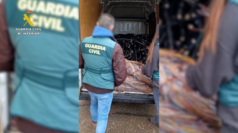 Golpe en Valladolid a una red criminal: 42 implicados en el robo de más de 8 toneladas de cobre en toda España