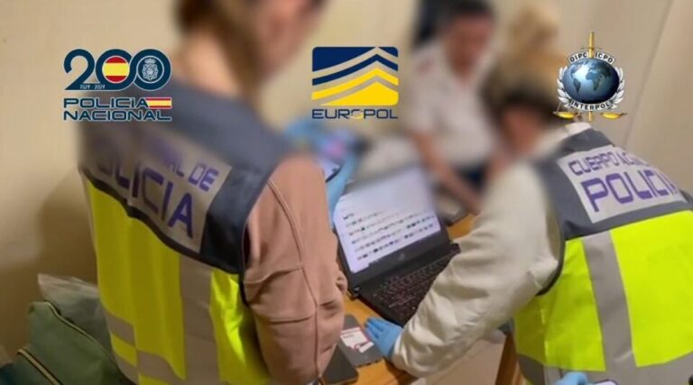 Golpe internacional contra la pornografía infantil: 20 detenidos, 7 de ellos en España, uno en Valladolid