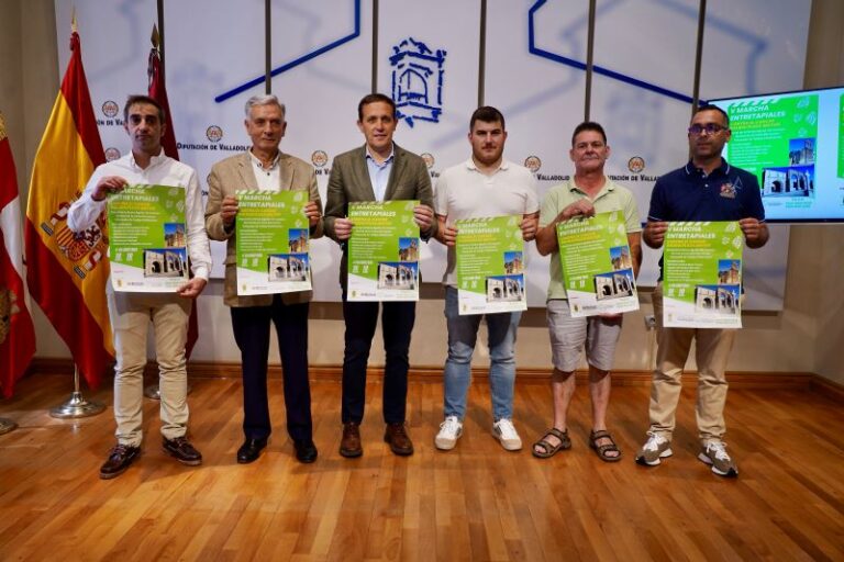 Seis pueblos de Valladolid se unen contra el cáncer en la V Marcha Solidaria Entretapiales