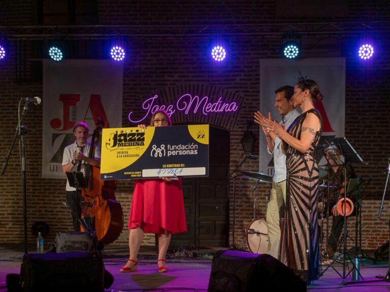 El Festival de Jazz de Medina del Campo recauda cerca de 1.000 euros para varias asociaciones 