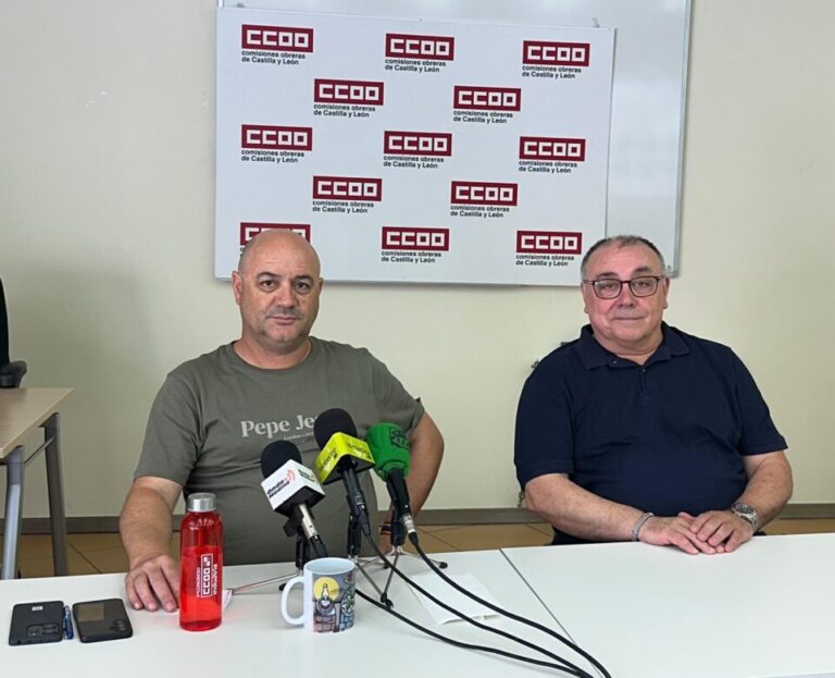 Isidoro Hernández dice adiós y Óscar García se convierte en el nuevo delegado comarcal de CC.OO. de Medina del Campo