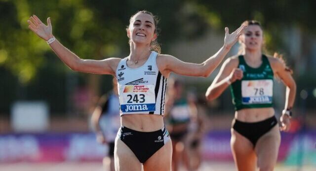 La medinense Rocío Garrido conquista el oro en el 1500 sub-23 y sella su billete al Europeo