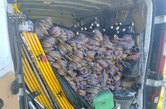 La Guardia Civil desarticula una banda por robo de cobre en la provincia de Valladolid