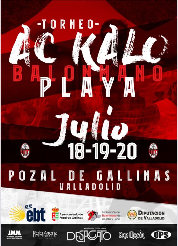 Pozal de Gallinas se prepara para el mayor torneo de balonmano playa del verano: más de 20 equipos competirán en un evento puntuable para Europa