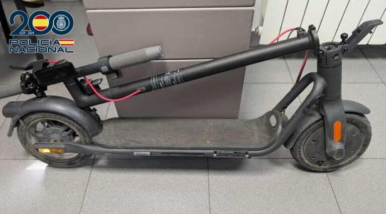 Detenidos en Valladolid tras intentar revender dos patinetes eléctricos robados a sus propias víctimas