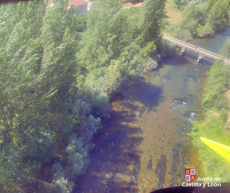 Hallado sin vida el pescador arrastrado por el río Porma en Vegaquemada (León)