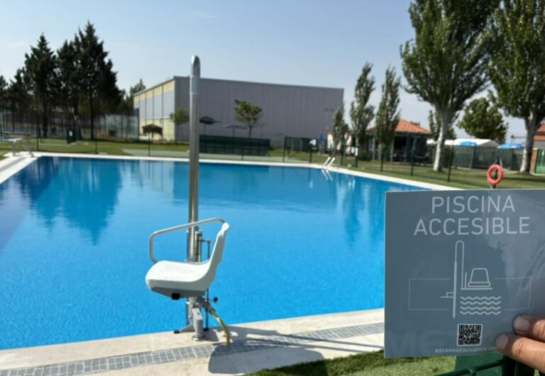 El Ayuntamiento de Valdestillas junto con la Diputación de Valladolid invierten 3.800 euros para mejorar la accesibilidad de la piscina municipal