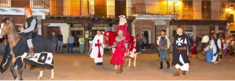 Alaejos llegada Juana Avis en Tordesillas