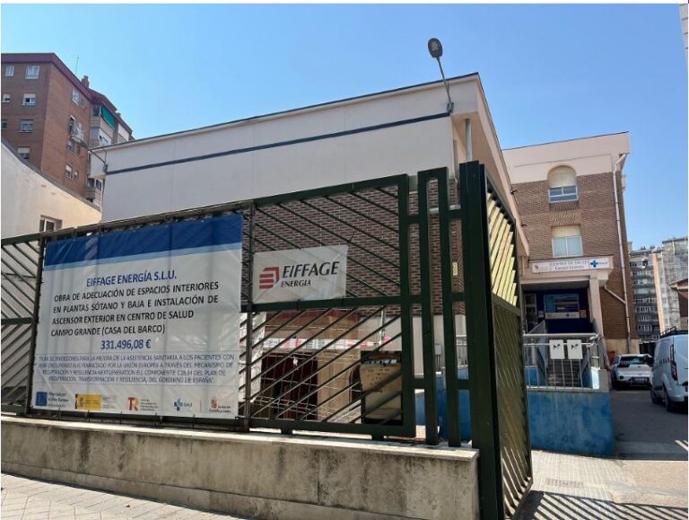 Comienzan las reformas en el Centro de Salud Casa del Barco de Valladolid