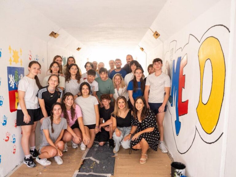 Jóvenes de toda España llenan de arte y vida Olmedo