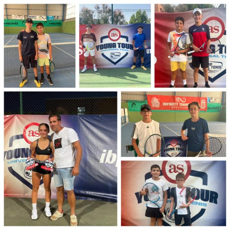 Medina del Campo despidió con éxito el AS Young Tour Infinity Tennis