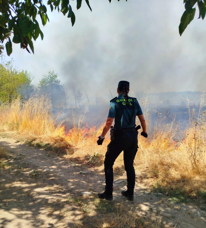 Ocho heridos críticos y decenas de evacuados por los incendios en Zamora y León