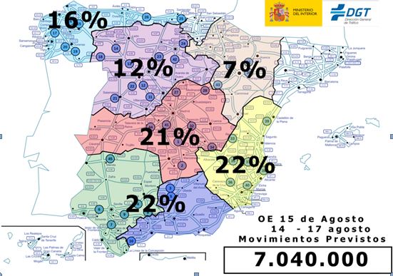 Operación Especial del 15 de agosto: 845.000 desplazamientos previstos en Castilla y León y máximas medidas de control en carretera