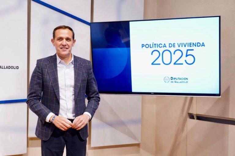 La Diputación de Valladolid multiplica por tres su inversión en vivienda: de 1,4 a 4,7 millones de euros para frenar la despoblación
