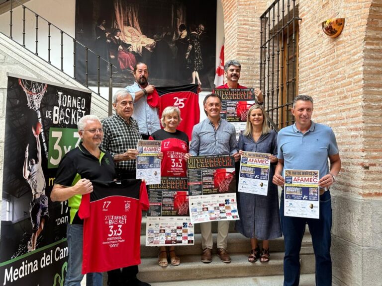 Las leyendas del Real Valladolid y del Real Madrid de baloncesto se dan cita este domingo en Medina del Campo a beneficio de AFAMEC