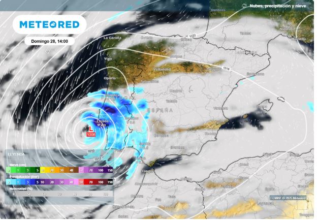 ¡Alerta por el exhuracán Gabrielle! Viento, lluvias intensas y olas de hasta 6 metros en su llegada a España