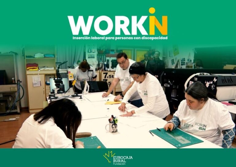 Fundación Eurocaja Rural lanza ‘WORKIN 2025’: 100.000 euros para impulsar el empleo entre personas con discapacidad