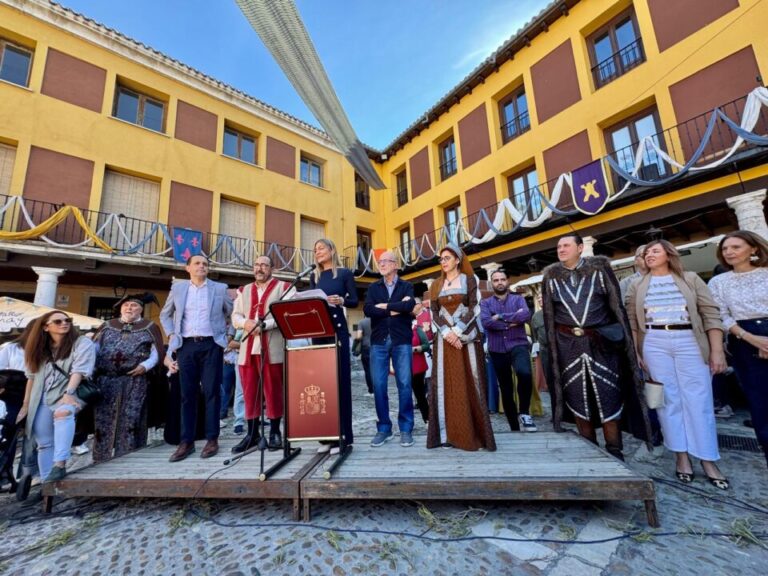 El Mercado Medieval de Tordesillas atrae a más de 30.000 visitantes