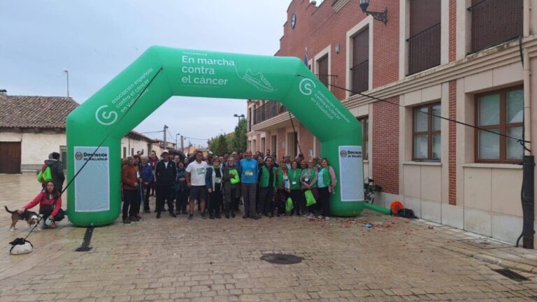 Villanueva de Duero se suma a la marea verde con la celebración de la II Marcha contra el Cáncer