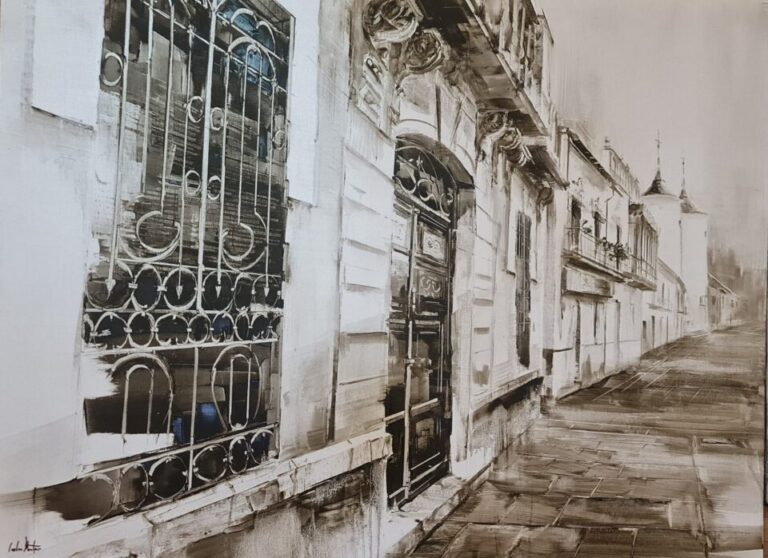 Carlos Montero Gil gana el III Concurso Nacional de Pintura Rápida “Villa de Rueda”