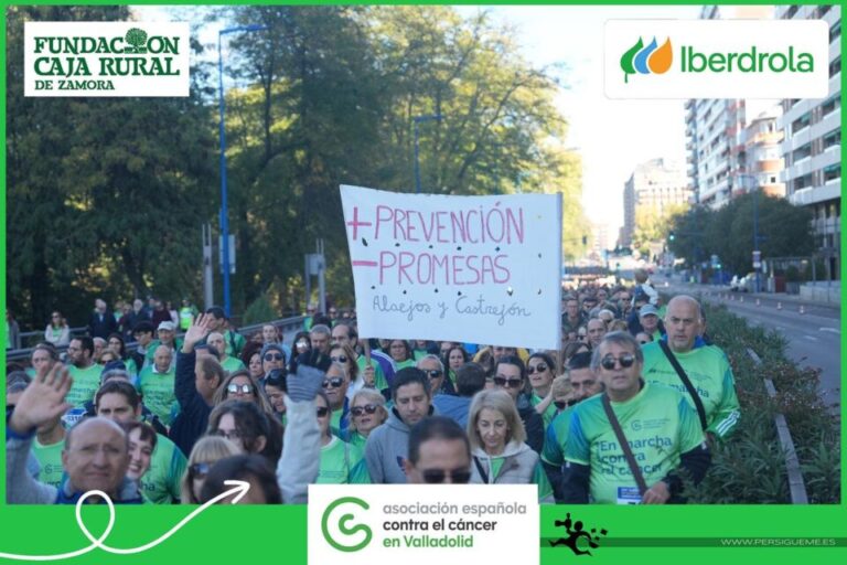 Los pueblos de la comarcan marchan a favor de más investigación para el cáncer