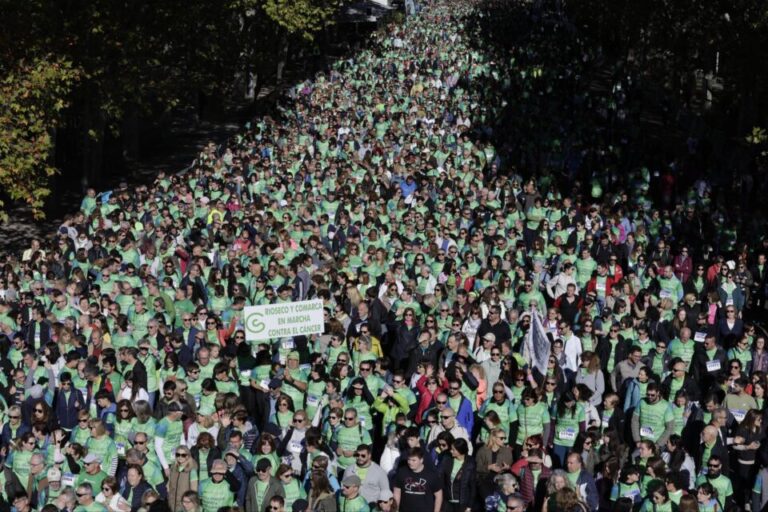 Una ola de esperanza recorre Valladolid contra el cáncer