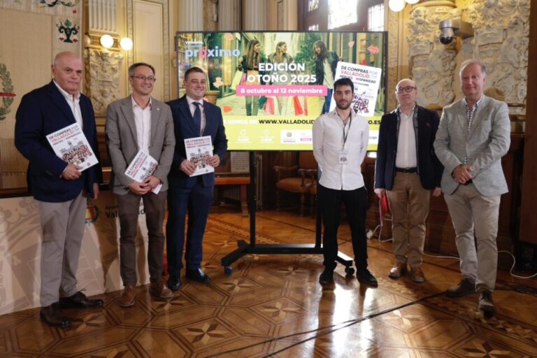 Valladolid lanza su campaña de bonos de otoño con regalos, animaciones y 18.400 descuentos para impulsar el comercio local