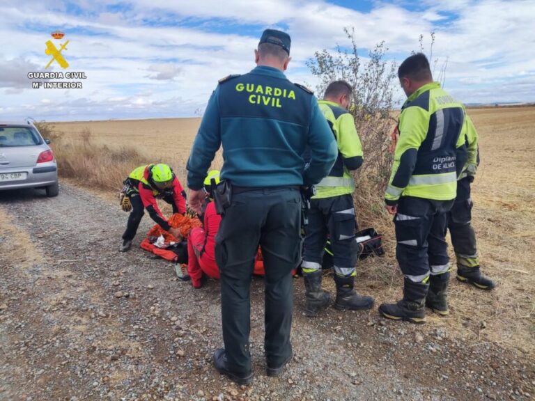 Aparece con vida el vecino desaparecido de San Cebrián de Campos tras un amplio dispositivo de búsqueda