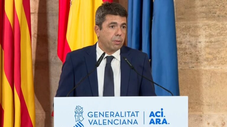 Mazón anuncia su dimisión