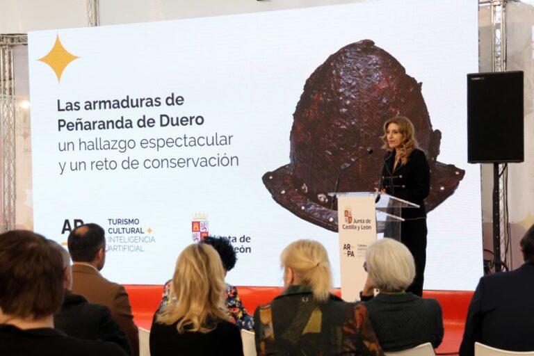 Hallazgo excepcional en Peñaranda de Duero: descubren un conjunto de armaduras del siglo XVI en el Palacio de Avellaneda