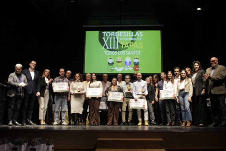 «San Antón» del restaurante El Figón, ganador del Concurso de Tapas Todos los Santos de Tordesillas