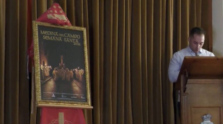 “Cristo en Brazos de la Muerte”, imagen protagonista del cartel de la Semana Santa 2026 de Medina del Campo
