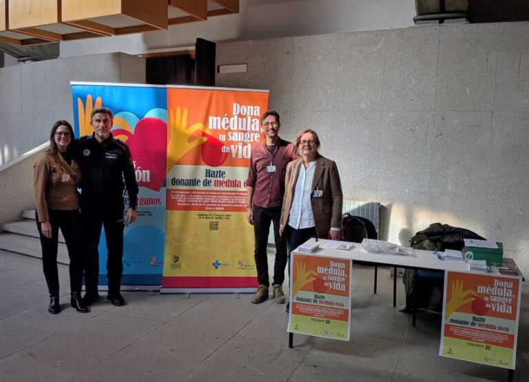 La Junta y la Policía Nacional impulsan la donación de médula ósea con más de 225 nuevos donantes en Ávila