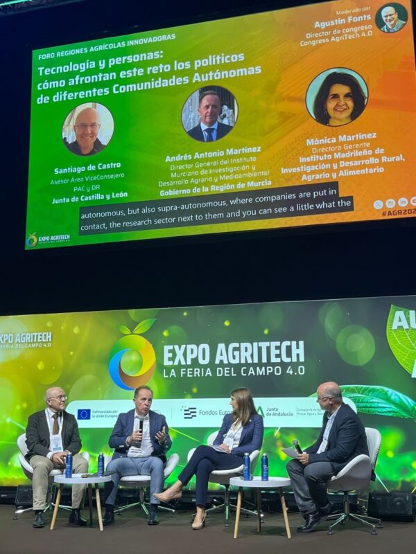 La Junta impulsa la transformación del campo con su nuevo programa de Extensión Agraria Digital en Expo Agritech 4.0