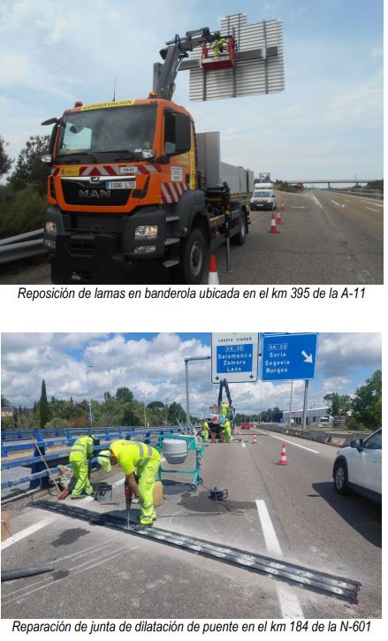 El Gobierno invertirá 24,7 millones en conservar 203 km de carreteras en Valladolid: estas son las vías afectadas