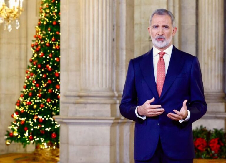 El Rey dirige a los españoles su tradicional discurso de Navidad