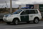Guardia civil de tráfico en Valladolid