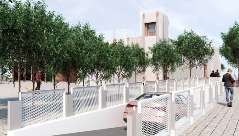 El Mercado del Campillo se moderniza: su fachada será envuelta en malla metálica y las obras comenzarán en 2026
