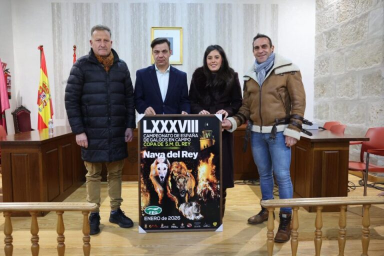 El cartel del Campeonato de España de Galgos ve la luz en Nava del Rey