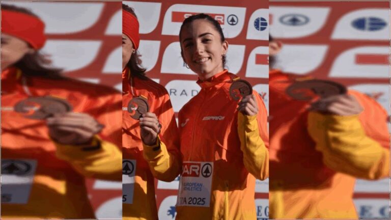 La medinense Rocío Garrido se despide de la categoría sub-23 con un histórico bronce europeo