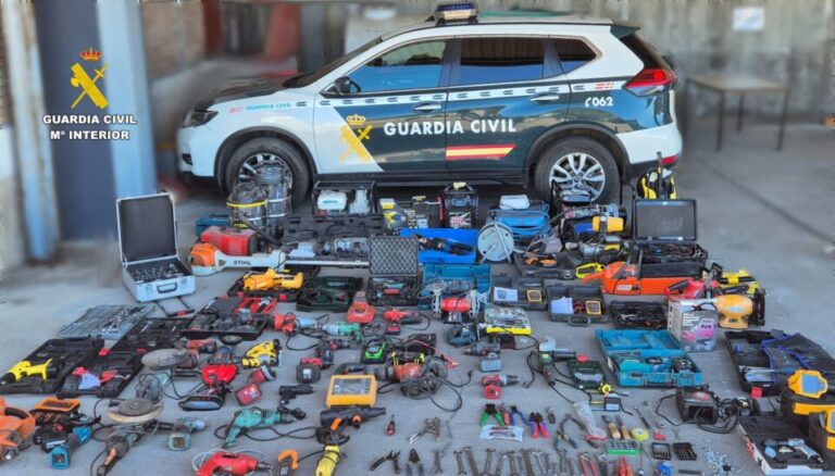 Golpe a una banda criminal: cinco detenidos por robar cable de cobre en plantas solares de Zamora, Valladolid y Ávila