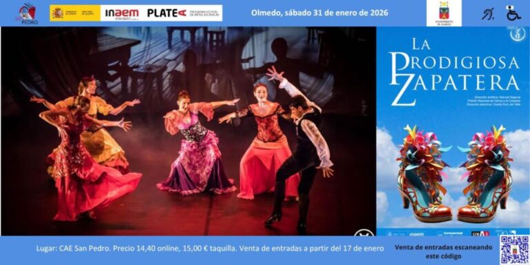 La prodigiosa zapatera lleva el universo lorquiano a la danza en Olmedo