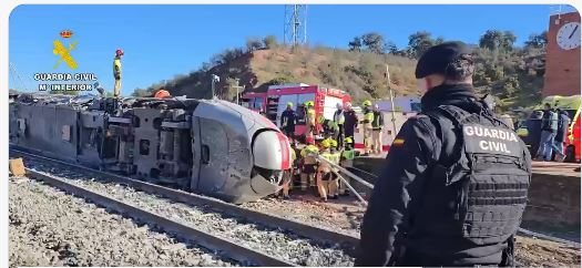 Suben a 41 los fallecidos por el accidente de tren en Adamuz: 41 personas siguen ingresadas y doce están en la UCI