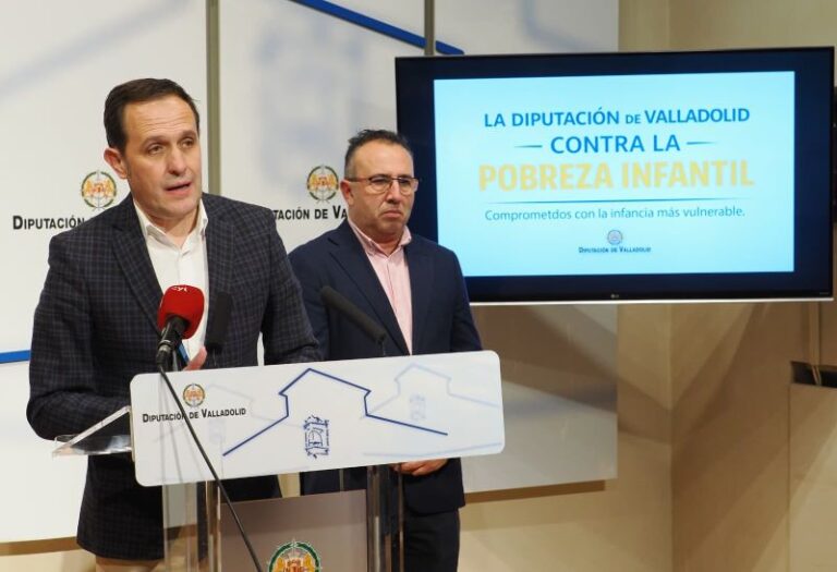 La Diputación de Valladolid protege a casi mil menores frente a la pobreza infantil con ayudas directas y apoyo familiar