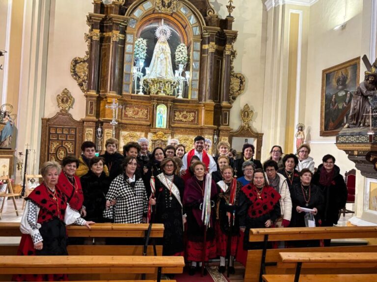 La lluvia marca la celebración de Santa Águeda en El Carpio